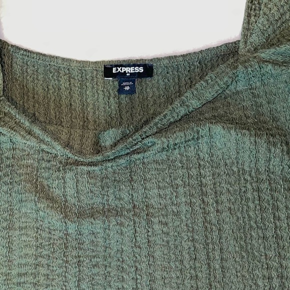 Express Lantern Long Sleeve Blouse - Picture 6 of 7